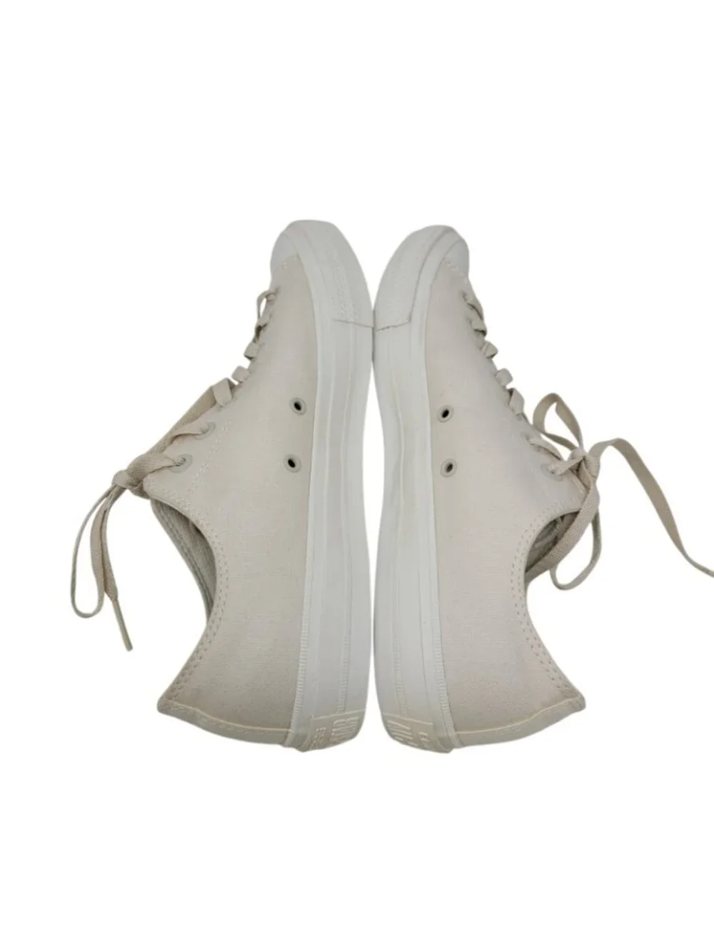 NEW Converse Chuck Taylor II Lunarlon Men Low Top Tan Sneakers Size 11 US cream - Picture 8 of 12